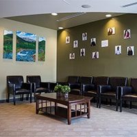 Waiting area Kulkarni Orthodontics in Lakewood, CO